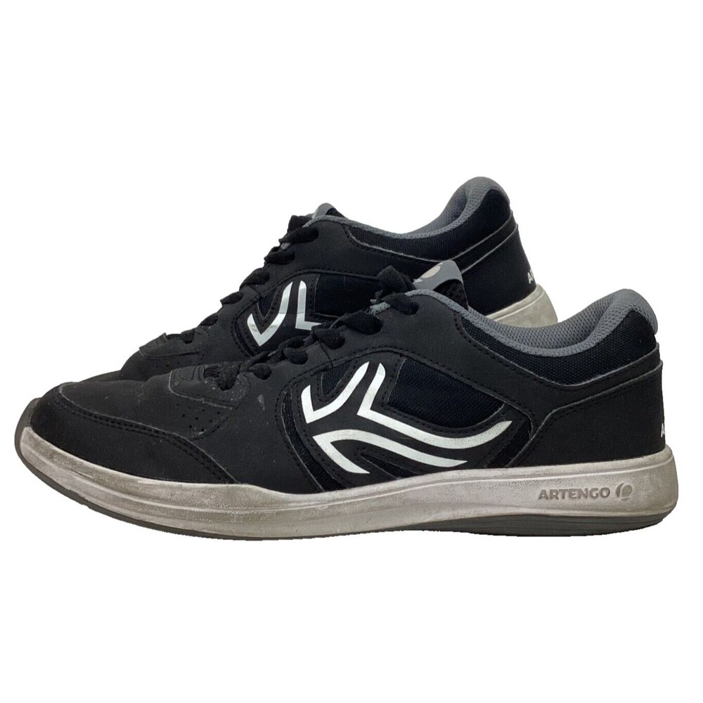 Artengo Decathlon - Men's Sz 10.5 - Black Low Shoes - TS 130 - 2396065 - 8488914